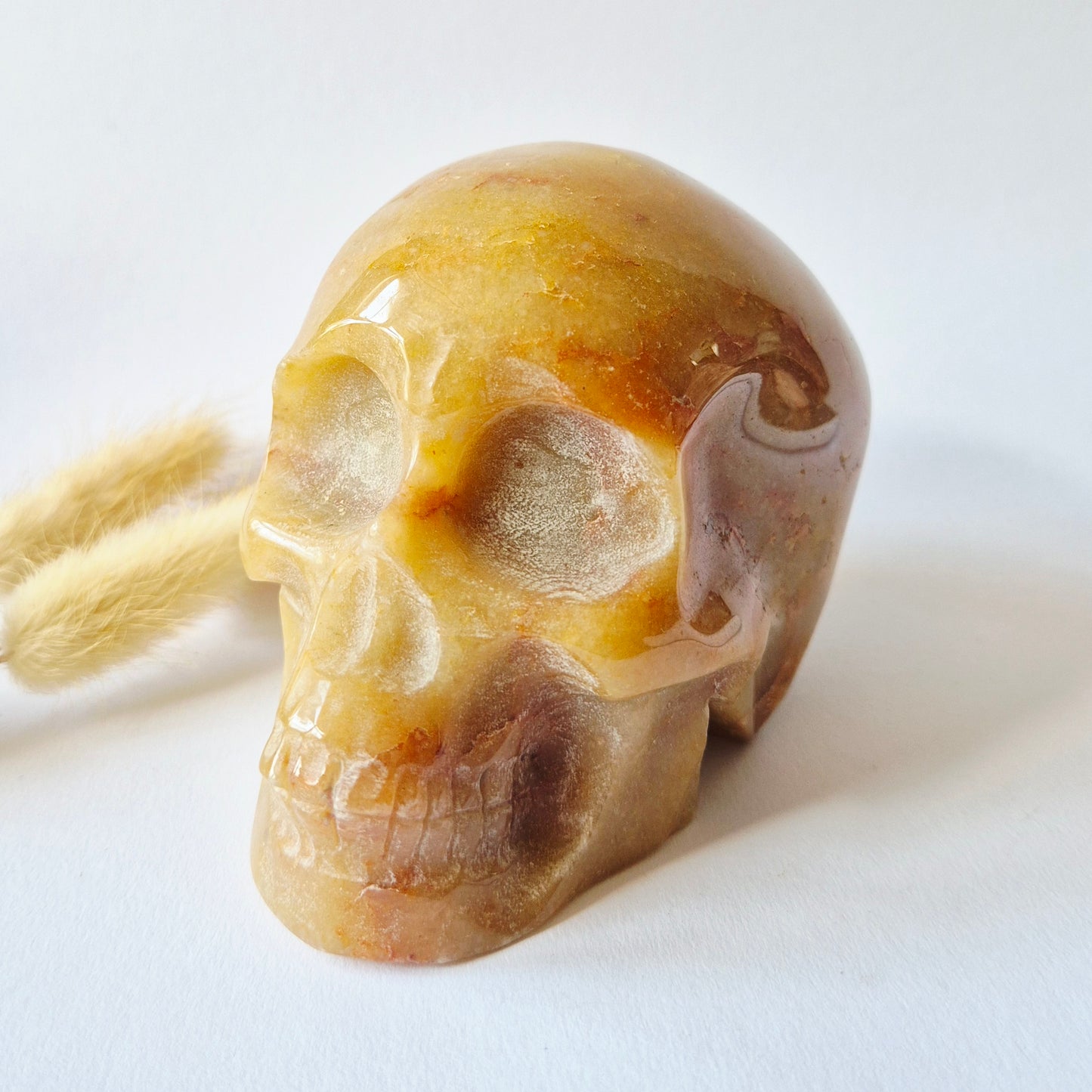 XXL Edelstein Druzy Totenkopf Fluorit Totenkopf - #4 1297 Gramm
