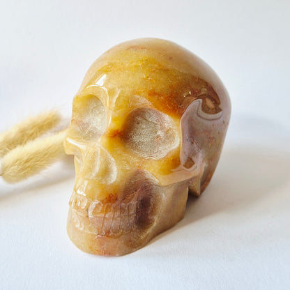 XXL Edelstein Druzy Totenkopf Fluorit Totenkopf - #4 1297 Gramm