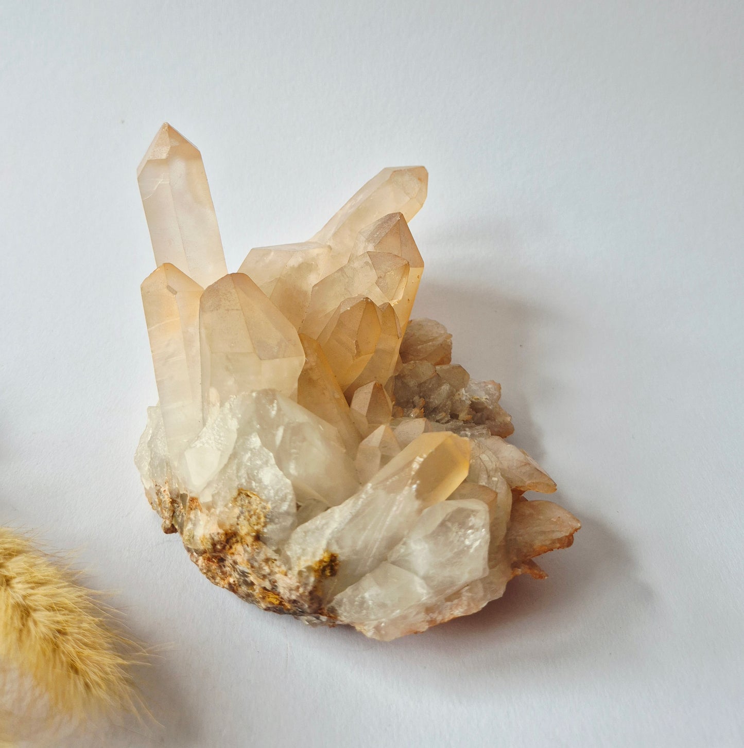 Natuurlijke Kwarts Cluster 914 gram | Uniek Kristal op Matrix uit China