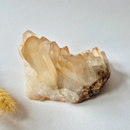 Natuurlijke Kwarts Cluster 914 gram | Uniek Kristal op Matrix uit China
