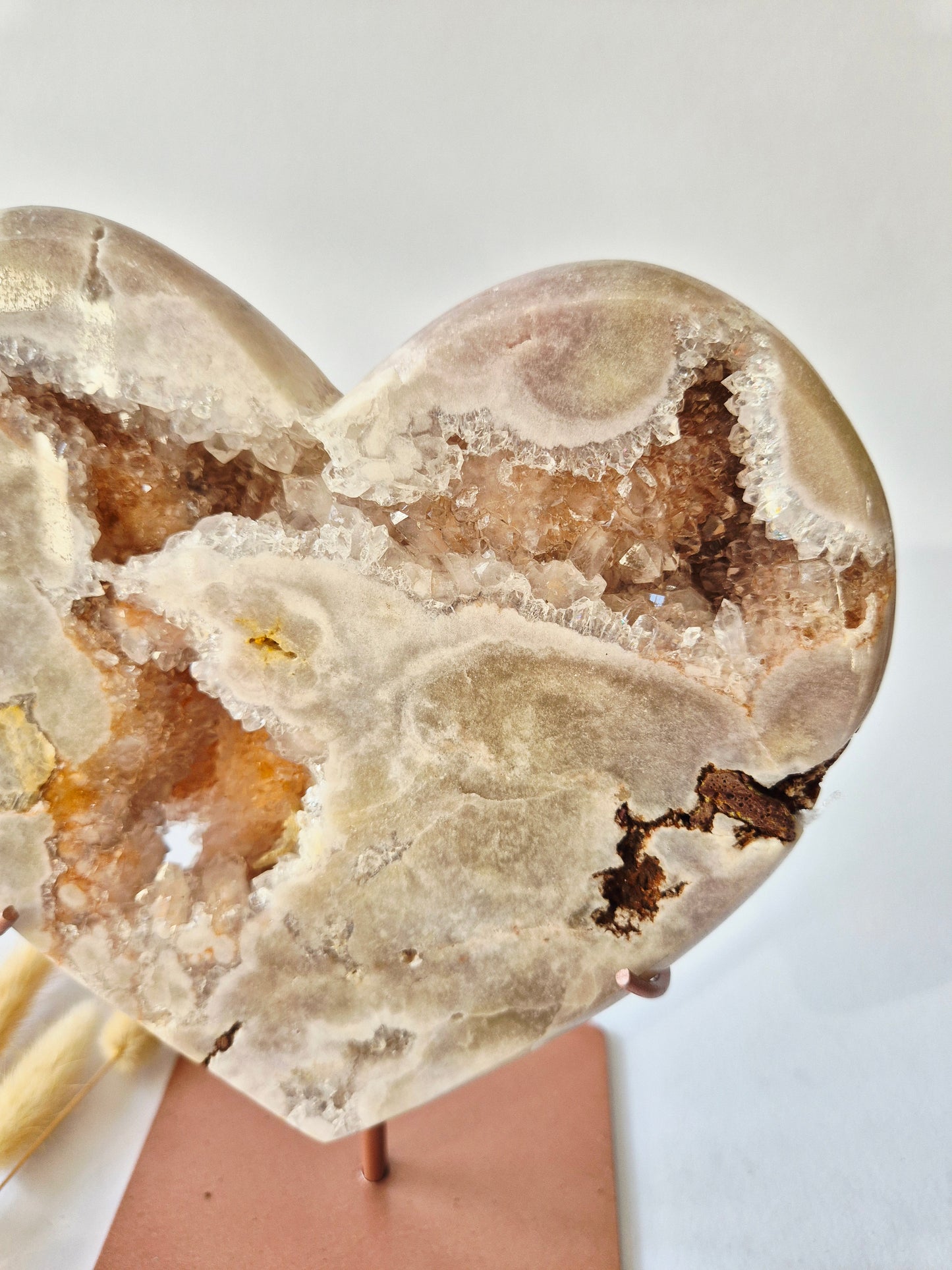 Druzy Pink Amethyst Freeforms &amp; Flames – Magische, sanfte Energie