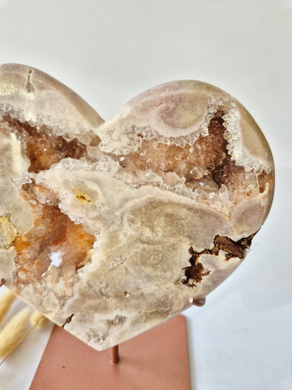Druzy Pink Amethyst Freeforms &amp; Flames – Magische, sanfte Energie