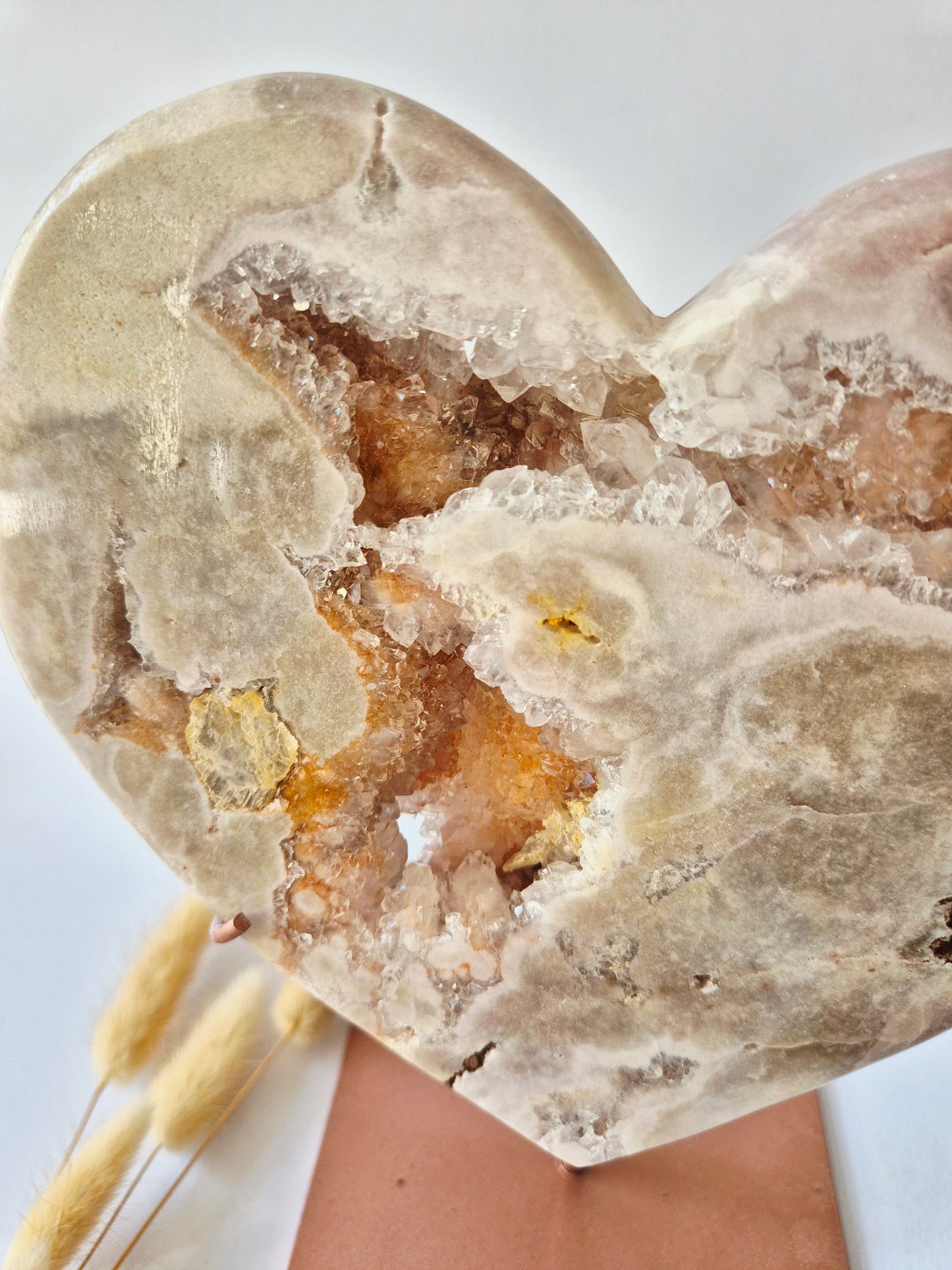 Druzy Pink Amethyst Freeforms &amp; Flames – Magische, sanfte Energie