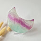 XL Grote Rainbow Fluoriet Maan 10-12cm - #11