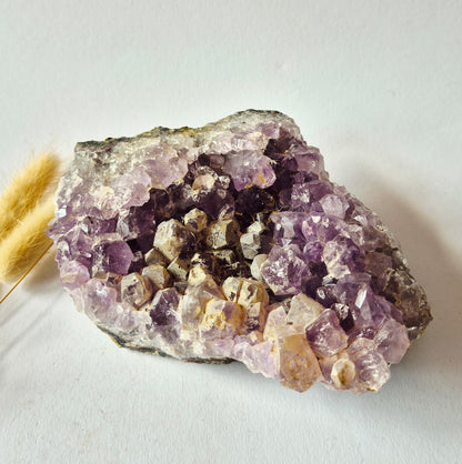 XL Gemstone Raw Amethyst Cathedral Cluster – #13 1542 grams