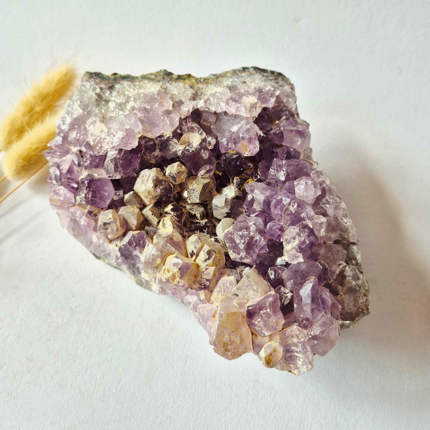XL Gemstone Raw Amethyst Cathedral Cluster – #13 1542 grams