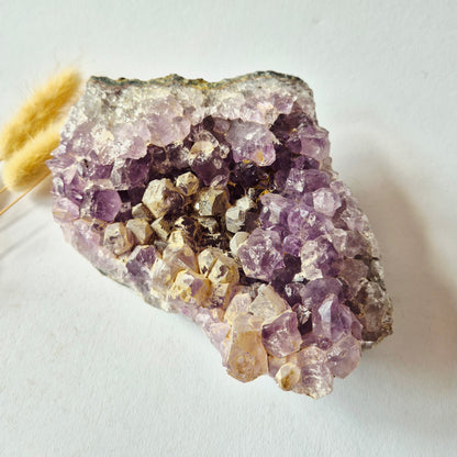 XL Gemstone Raw Amethyst Cathedral Cluster – #13 1542 grams