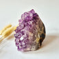 Amethist Cluster 500 gram | Donkerpaarse Kristallen op Natuurlijke Matrix