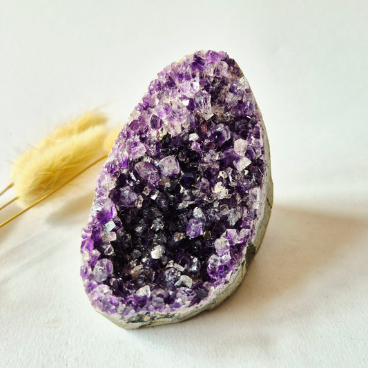 XL Gemstone Raw Amethyst Cathedral Cluster – #13 1542 grams