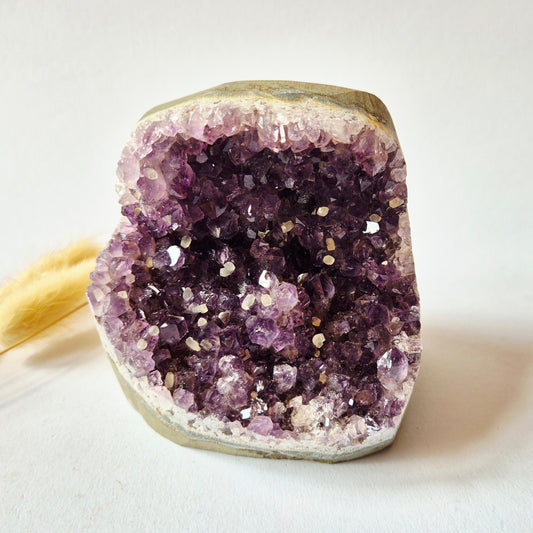 XL Gemstone Raw Amethyst Cathedral Cluster – #13 1542 grams