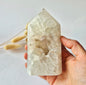 Druzy Agate - Teardrop Drop Standing Gemstone Crystal - C. 158gram