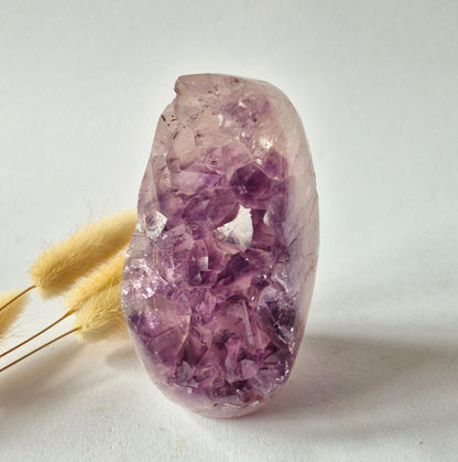 XL Gemstone Raw Amethyst Cathedral Cluster – #13 1542 grams