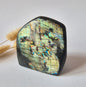 Premium Rainbow Labradorite Freeform 361g – High Flash Madagascar Labradorite – One of a Kind Crystal