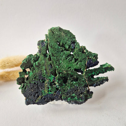 XL Druzy Seltener Azurit-Malachit Roh Wunderschöner Edelstein Nr. 10 360 Gramm – Funkelnde Naturkraft