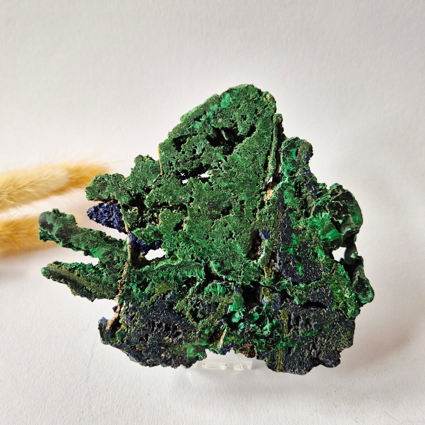 XL Druzy Seltener Azurit-Malachit Roh Wunderschöner Edelstein Nr. 10 360 Gramm – Funkelnde Naturkraft