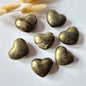 Edelsteen Bol Hartje Zaksteen 3-4cm – Pyriet