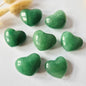 Edelsteen Bol Hartje Zaksteen 3-4cm – Groene Aventurijn