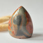 Ocean Jasper Polychroom Edelsteen Flame 253g – Rood Oranje Uniek Patroon