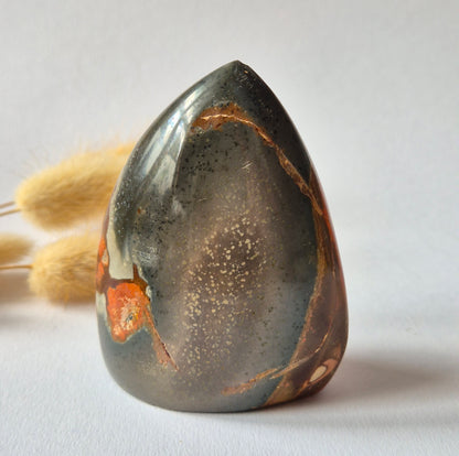 Crystal Gemstone Ball Moss Agate Druzy sphere 85mm - #1 834g