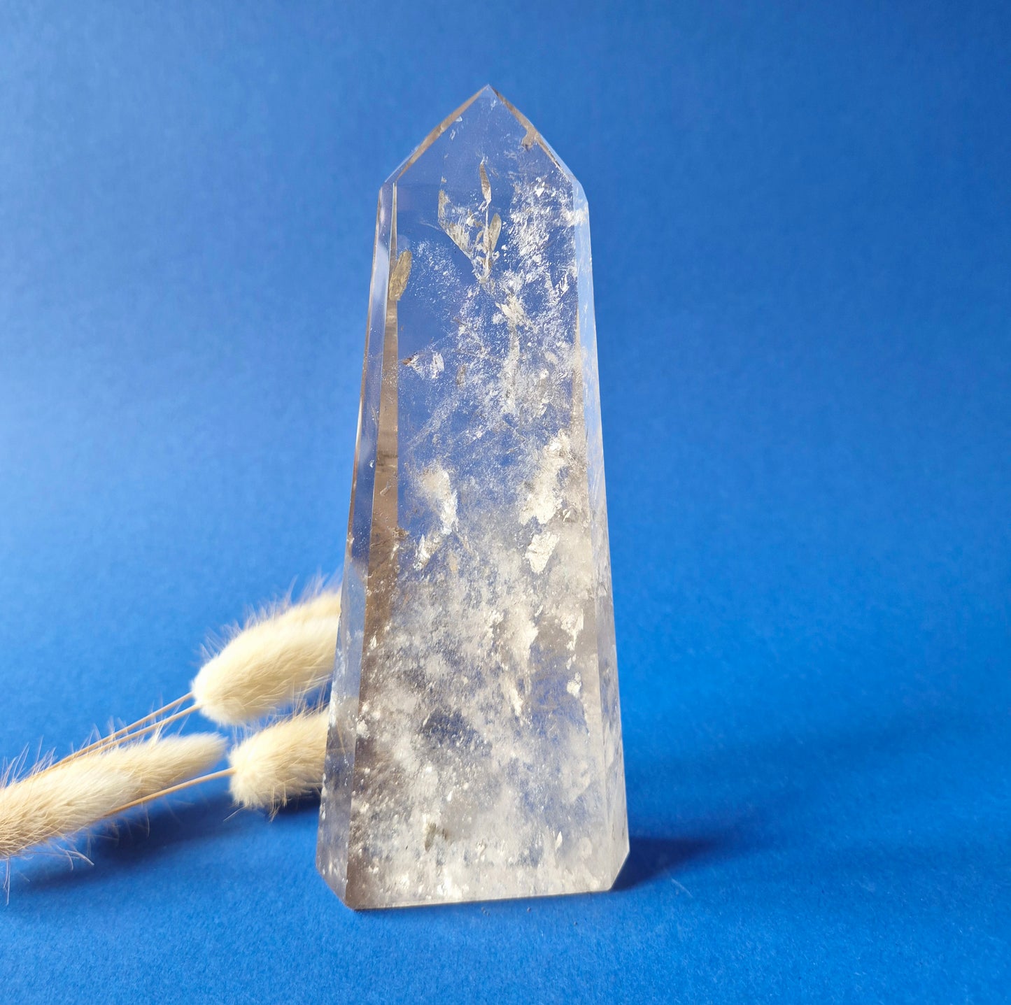 Lemurian Quartz Toren 388g – Natuurlijk Lemurian Bergkristal