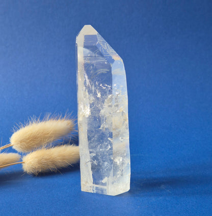 Premium Lemurian Bergkristal Punt – Brazilië – 194 gram