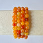 Gemstone bracelet with 8mm beads - Red Tiger Eye