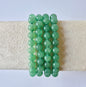 Gemstone bracelet with 8mm beads - Red Tiger Eye