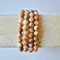 Gemstone bracelet with 8mm beads - Red Tiger Eye