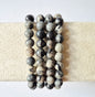 Gemstone bracelet with 8mm beads - Red Tiger Eye
