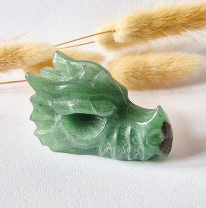 Edelstein Super Auffälliger Labradorit Drachenschädel (5–6 cm) - Drachenschädel