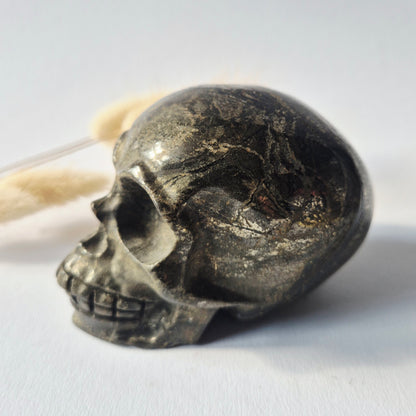 XXL Edelstein Druzy Totenkopf Fluorit Totenkopf - #4 1297 Gramm