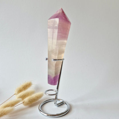 Candy Fluorite Scepter /  Wand - Fluoriet - 279 gram incl. willekeurige standaard