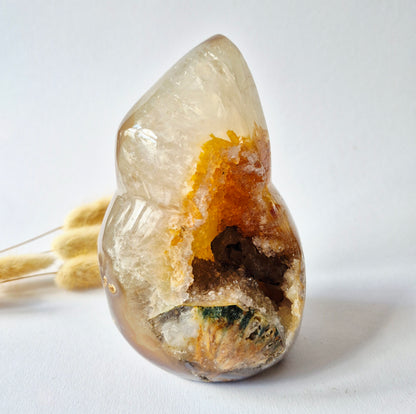 Druzy Agaat uit Uruguay – 955gram | Natuurlijke Geode Edelsteen