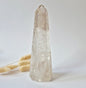 XL high quality Smoky Quartz punt uit Brazilië van 673 gram met heldere champagnekleurige rookkwarts