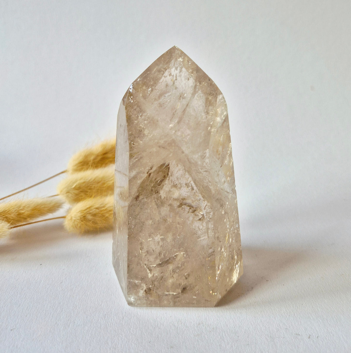 High Quality Rainbow Smoky Quartz XL – Brazilië – 354 g