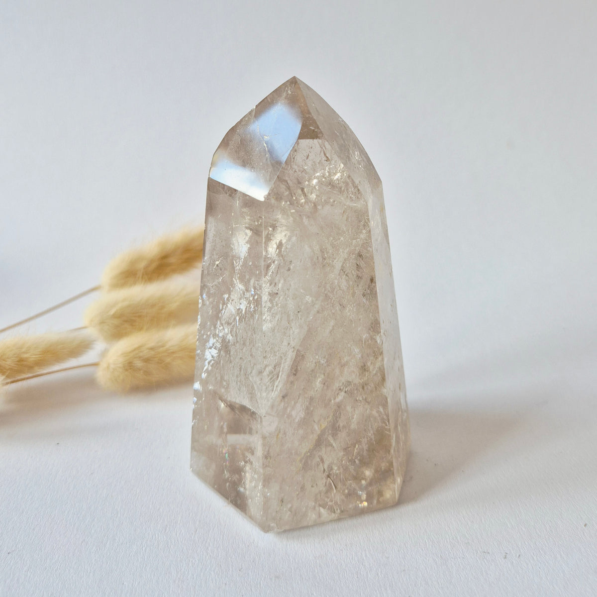 High Quality Rainbow Smoky Quartz XL – Brazilië – 354 g