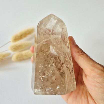 High Quality Rainbow Smoky Quartz XL – Brazilië – 354 g
