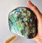 Labradoriet Freeform 818g – High Flash Madagascar Labradoriet – One of a Kind Crystal