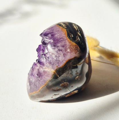 XL Edelstein Roher Amethyst Kathedralencluster – Nr. 13 1542 Gramm