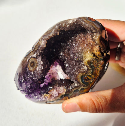 XL Gemstone Raw Amethyst Cathedral Cluster – #13 1542 grams