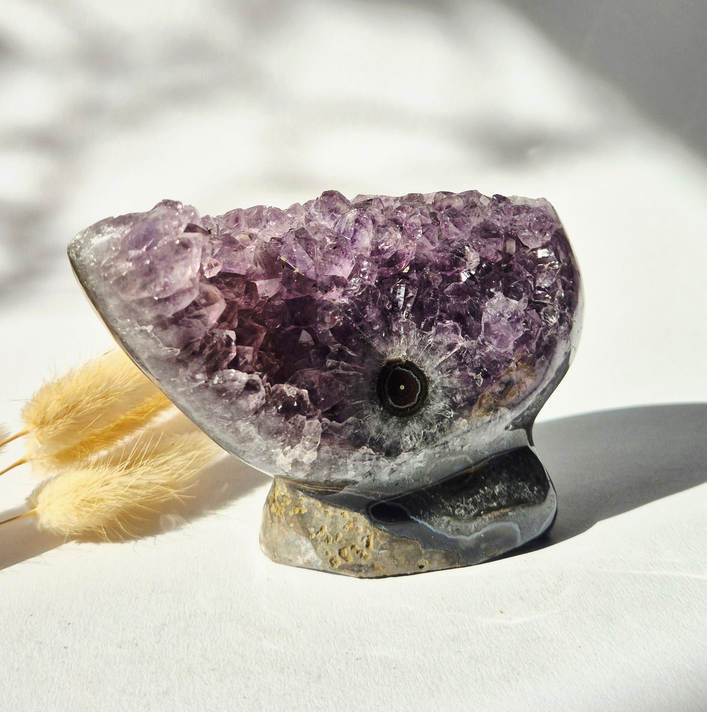 Amethyst Eye #4 – Crystal Eye Amethist Freeform – 479g