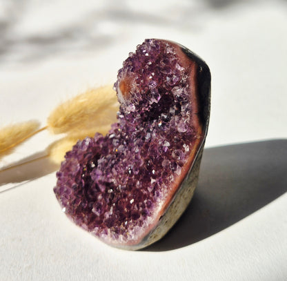 XL Gemstone Raw Amethyst Cathedral Cluster – #13 1542 grams