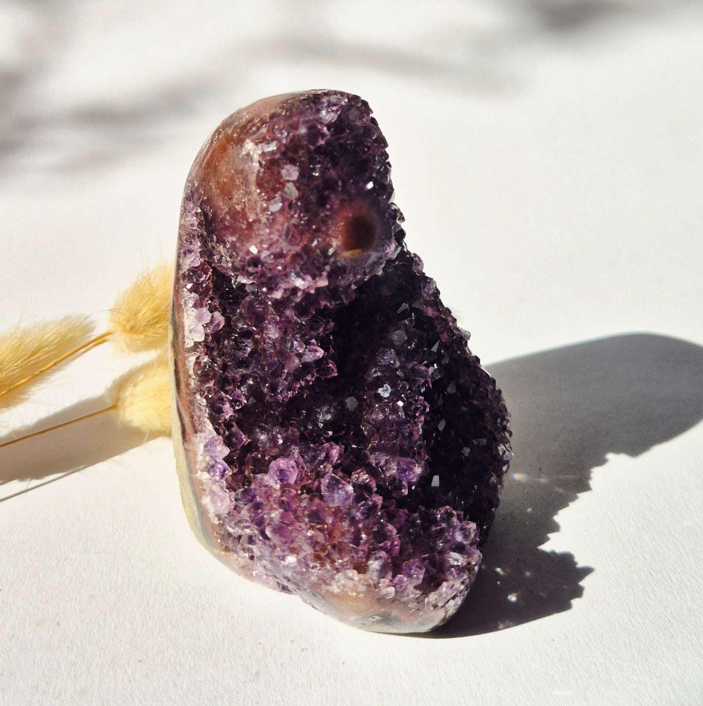 XL Gemstone Raw Amethyst Cathedral Cluster – #13 1542 grams