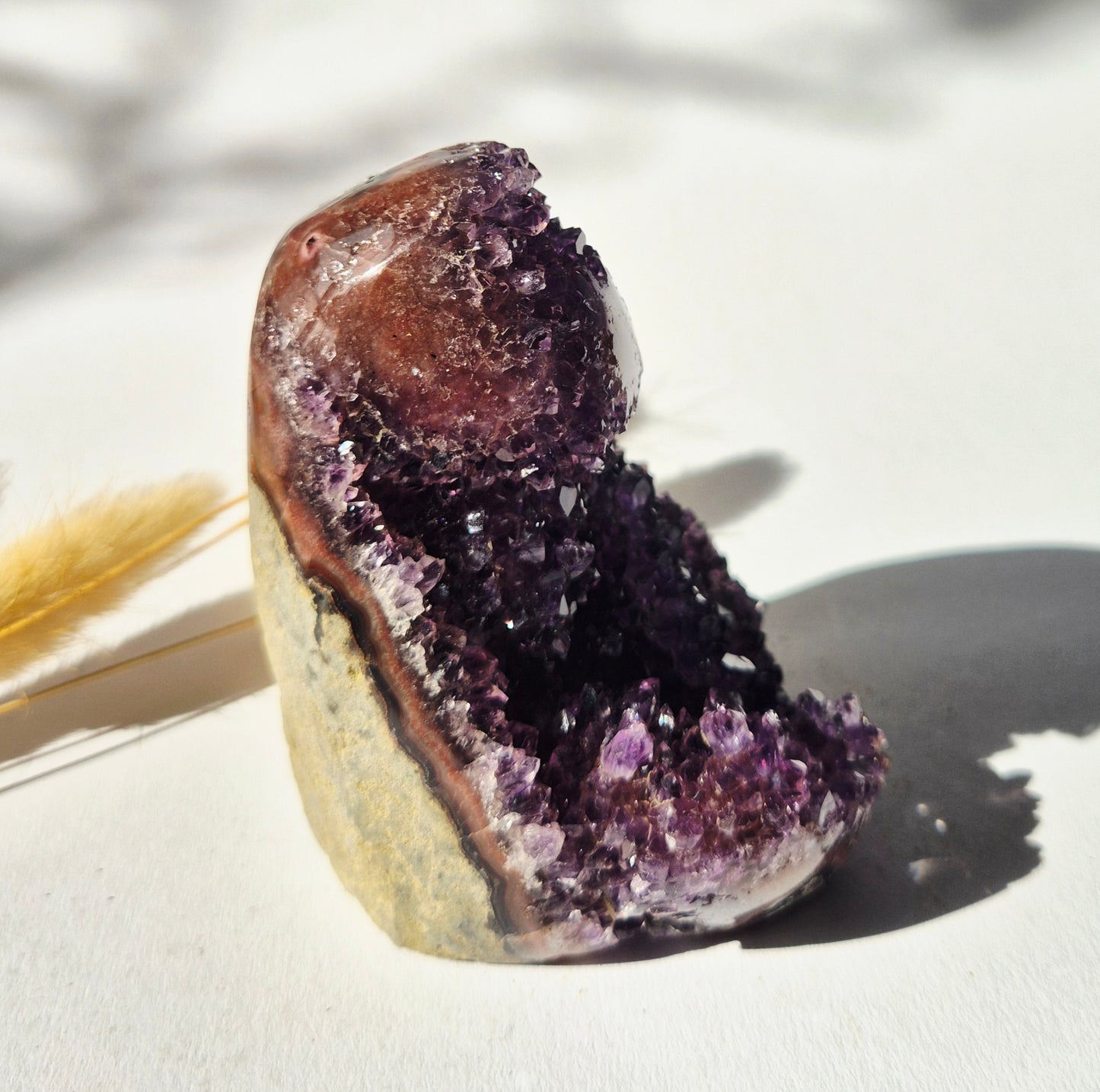 XL Gemstone Raw Amethyst Cathedral Cluster – #13 1542 grams