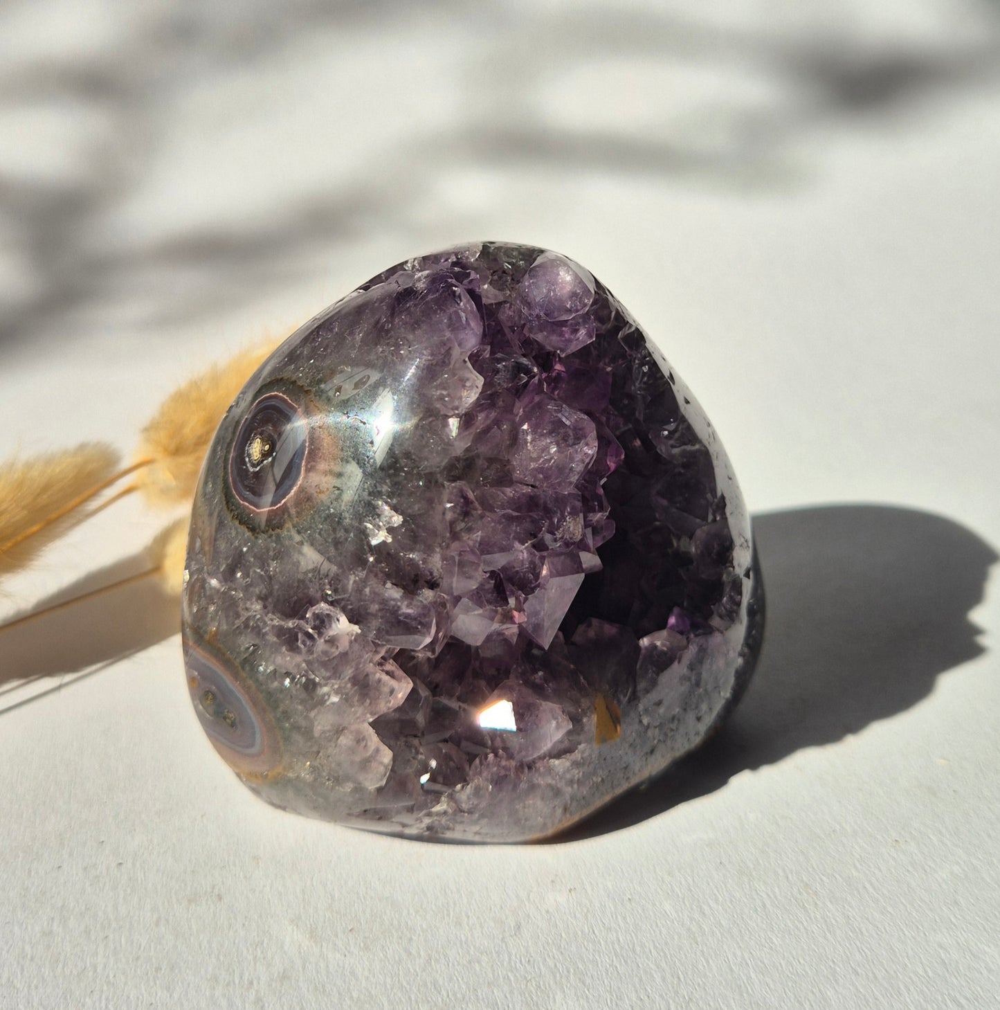 XL Edelstein Roher Amethyst Kathedralencluster – Nr. 13 1542 Gramm