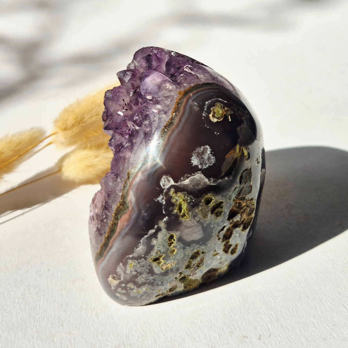 XL Edelstein Roher Amethyst Kathedralencluster – Nr. 13 1542 Gramm