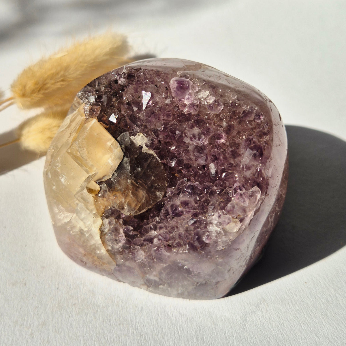 XL Gemstone Raw Amethyst Cathedral Cluster – #13 1542 grams