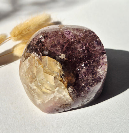 XL Gemstone Raw Amethyst Cathedral Cluster – #13 1542 grams