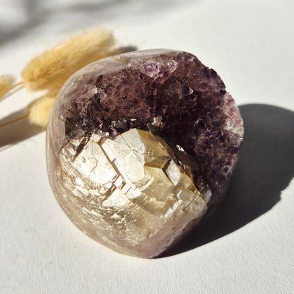 XL Gemstone Raw Amethyst Cathedral Cluster – #13 1542 grams