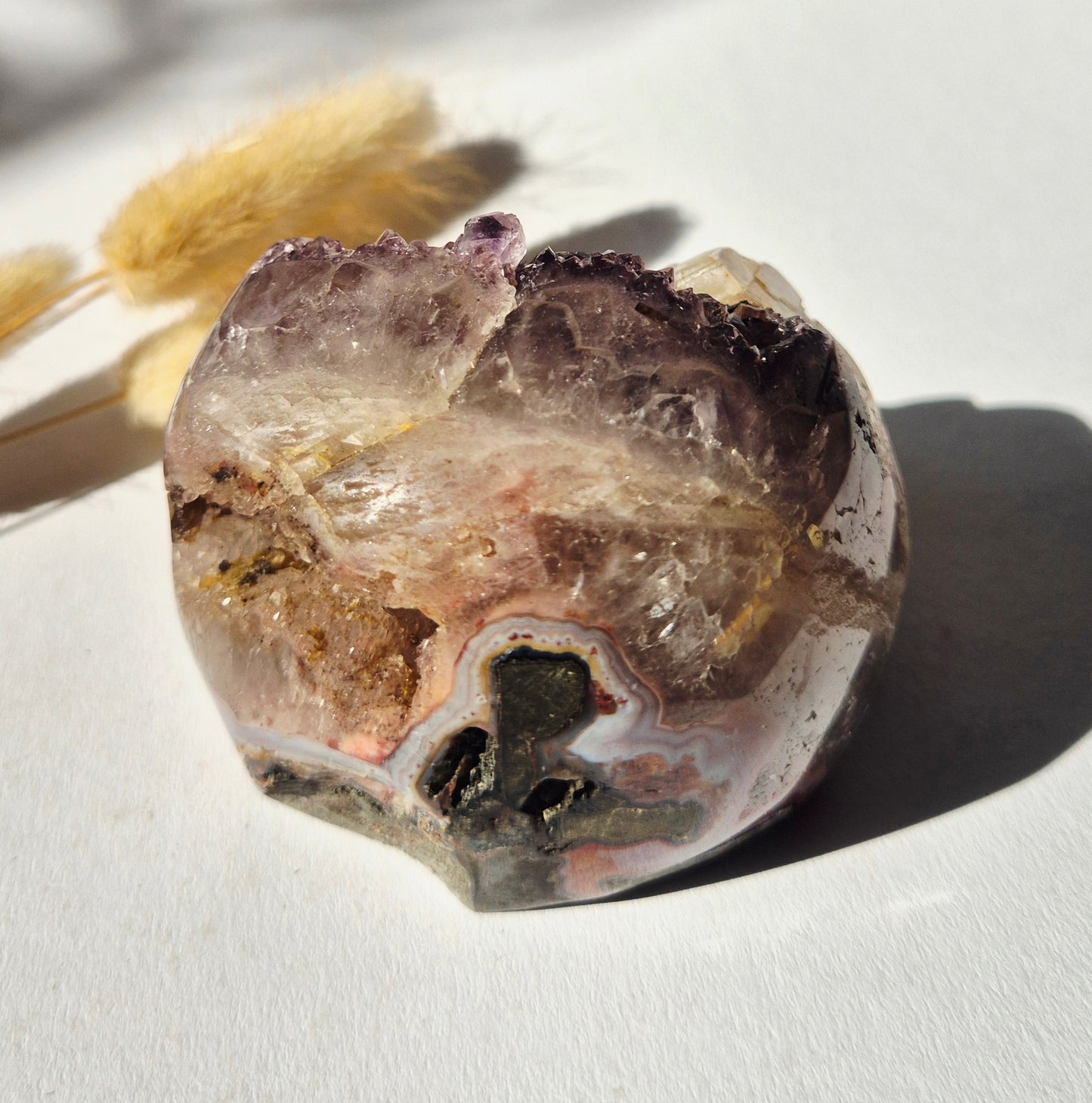 XL Gemstone Raw Amethyst Cathedral Cluster – #13 1542 grams